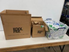 Quantity of Various Kool Pak Ice Pack, Complete Pack of 60 & 3no. Part Used Packs