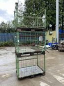 3no. Pallet Cages as Lotted