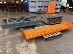 Boltless Pallet Racking Comprising; 4no. Uprights 2440 x 1060mm, 10no. Crossmembers 2700mm long &
