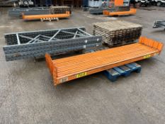 Boltless Pallet Racking Comprising; 4no. Uprights 2440 x 1060mm, 11no. Crossmembers 2700mm long &