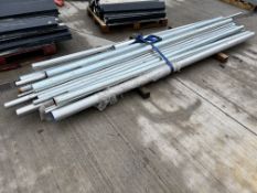 Quantity of Various Lengths of Stainless Steel & Galvinised Steel Tubing as Lotted