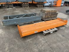 Boltless Pallet Racking Comprising; 4no. Uprights 2440 x 900mm, 12no. Crossmembers 2700mm long, 8no.