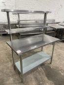 Stainless Steel Four Tier Preparation Table 1200 x 600 x 1510mm