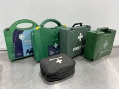 5no. Various Opened First Aid Kits as Lotted