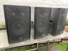 3no. Wharfedale Pro Impact 15 Woofer Speakers