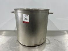 Stainless Steel Cooking Pot, 440mm Dia & 400mm Deep
