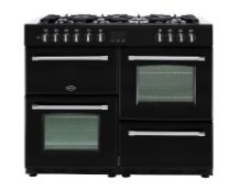 Boxed & Unused Belling Farmhouse110DF 110cm Dual Fuel Range Cooker, Black, A/A Rated, 71 Litre