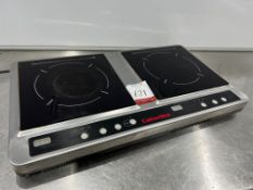 Caterlite CN203 Table Top Double Induction Hob, 220-240v