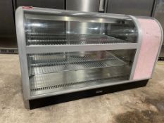 Lincat C6R130BR- A001 Curved Front Glass Commercial Display Fridge 230V, 1270 x 650 x 700mm