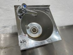Stainless Steel Hand Wash Basin 300 x 310 x 140mm