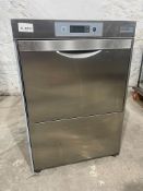 Classeq D500DUOWS Stainless Steel Undercounter Commercial Glasswasher 230V. 570 x 610 x 830mm