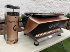 2021 Gaggia Milano LaReale 2-Group Espresso Coffee Machine, Copper Effect & Stainless Steel Finish