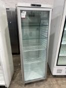 Gram KG400LE, Single Glass Door Upright Commercial Display Fridge 230V, 610 x 620 x 1760mm