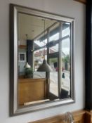 Levanger 400.738.91 Wall Mounted Timber Frame Mirror 1300 x 950mm