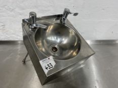 Stainless Steel Hand Wash Basin 300 x 320 x 170mm