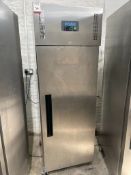 Polar G592-03, Single Door Upright Mobile Stainless Steel Commerical Fridge 230V, 670 x 810 x