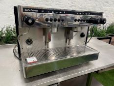 Ottima MTE0935 Counter Top Stainless Steel Espresso Coffee Machine 400V