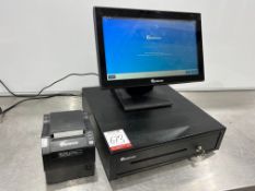 EposNow PRO-C15Wa Touch Screen All In One POS System Complete With EposNow POS80GXa Thermal