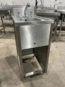 Stainless Steel Commercial Hand Wash Sink 380 x 520 x 950mm