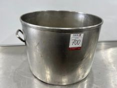 Stainless Steel Cooking Pot, 510mm Dia & 360mm Deep