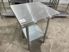 Voilamart Stainless Two Tier Preparation Table 610 x 610 x 900mm