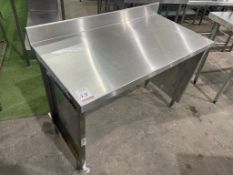 Stainless Steel Two Tier Preparation Table 1200 x 620 x 1000mm
