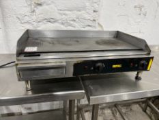 Buffalo Counter Top Stainless Steel Griddle 230V, Spares or Repair