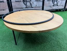 Boxed & Unused Pertica Timber Coffee Table, 1050 x