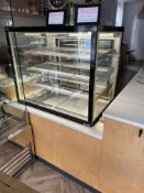 Cossiga STGRF9 Commercial Counter Top Fridge Display 1000 x 620 x 1300mm, Counter Top Not Included