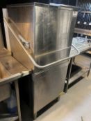 Zanussi NHT8G Stainless Steel Passthrough Commercial Dishwasher 3 Phase 400V Not Including Sink &