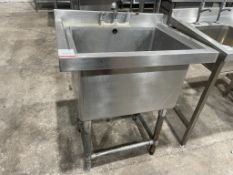 Stainless Steel Commercial Sink 770 x 600 x 1050mm