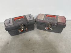 2no. 41cm Black & Decker Toolbox