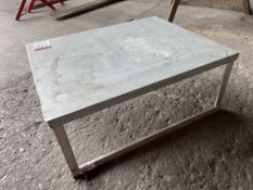 Metal Setting Out Bench Approx. 600 x 400 x 300mm