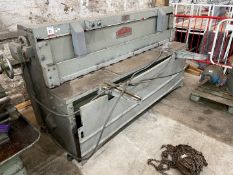 Rushworth 78" x 1.8" Mechanical Down Stroking Guillotine 3 Phase Power Supply. Lifting onto suitable