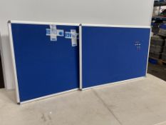 7no. Obon Wall Mounted Display Boards 900 x 600mm