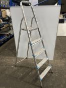 Aluminium 5 Tread Step Ladder as Lotted