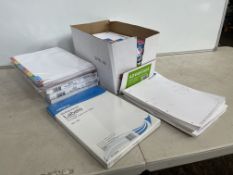 Quantity of Various Office Supplies Comprising, A4 Plain Paper, File Separators, Graph Paper & Multi