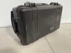 Pelican 1510 Waterproof Hard Plastic Equipment case With Wheels, 230 x 555 x 350mm