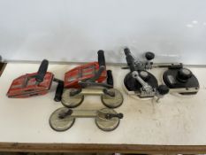 Abaco machines Granite Clamps, 2no. Suction Lifters & Stonegate Rachet Seam Setter