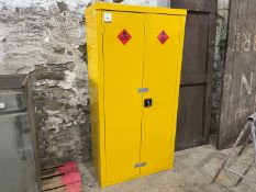 Double Door Hazardous Goods Cabinet, Door Mechanism Not Functional