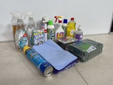 Quantity of Various Cleaning Sundries as Lotted