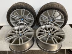 4no. BMW 193 MV3 M-Sport 18" Wheels