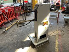 2017 Tecna TE101 16KVA Water Cooled Pedal Operated Spot Welder, no.4640N Single Phase Power