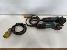 Makita GA4534 Angle Grinder 110V & Makita 9556NB Angle Grinder 110V