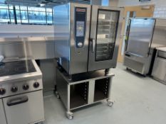 Unused Rational SCC WE 101 10 Grid Electric Combi Oven, 3-Phase, Serial Number: E11SI20012808028M,