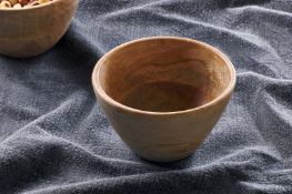 Boxed & Unused 4no. Nkuku AB1102 Artisan French Bowl Mango Wood RRP: £72.00