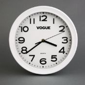 Vogue K978 Kitchen Wall Clock 250mm Dia
