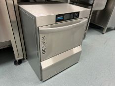 Winterhalter UC-M Stainless Steel Undercounter Commercial Dishwasher, 3 Phase, 610 x 610 x 750mm,