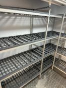 4-Tier Commercial Aluminium Shelving Unit 1860 x 460 x 1680mm