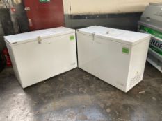 2no. LEC Chest Freezers Type CF250LW